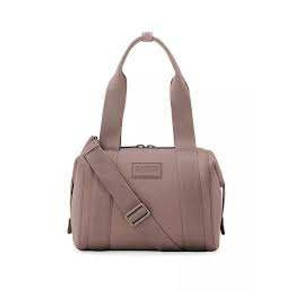 Dagne‎ Dover Landon Carryall Neoprene Duffle Bag Mauve Medium Travel Gym Bag